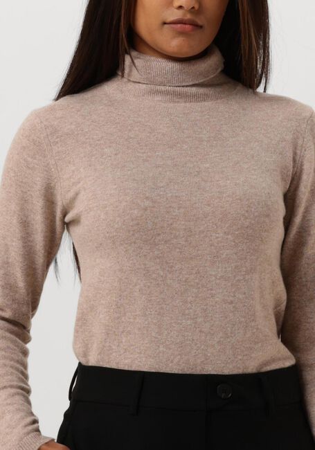 Taupe RESORT FINEST Rollkragenpullover BASIC TURTLENECK - large