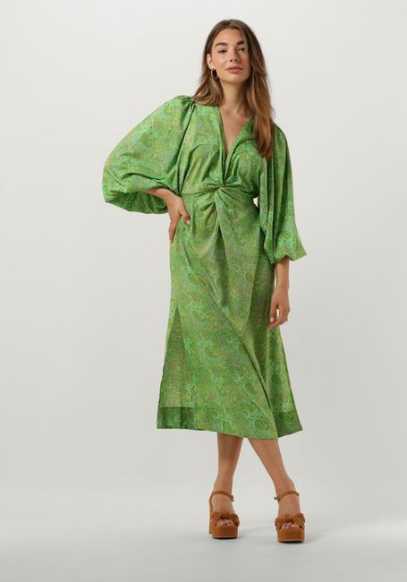Grüne SISSEL EDELBO Midikleid CHERILYN DRESS - large