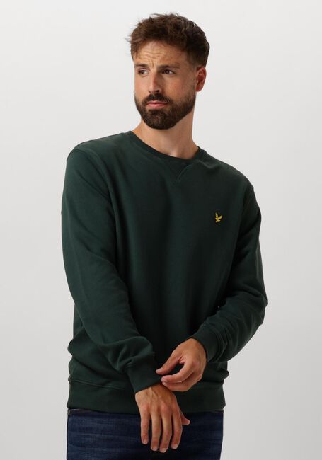 Grüne LYLE & SCOTT Pullover CREW NECK - large