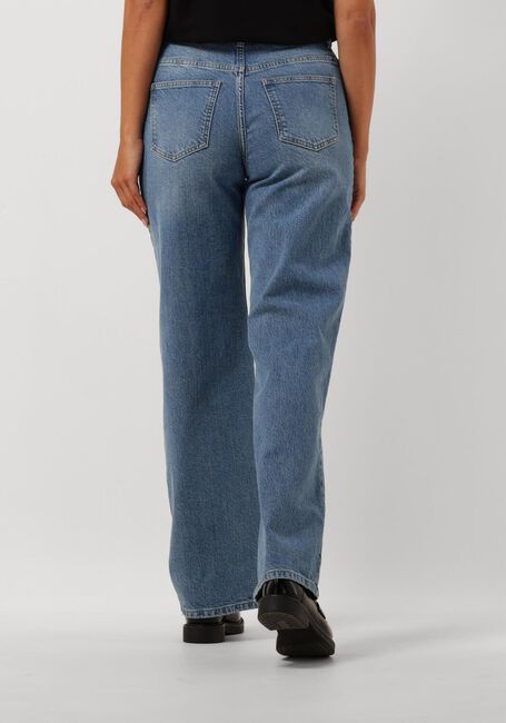 Blaue MSCH COPENHAGEN Straight leg jeans MSCHBINE ADA RELAXED JEANS - large