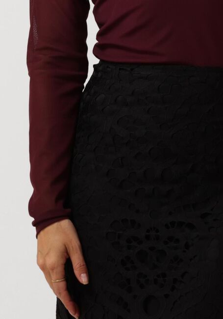 Schwarze VANILIA Midirock LACE PENCIL SKIRT - large