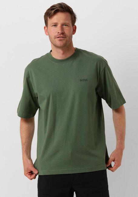 Grüne BOSS T-shirt TERELAXBOSS - large