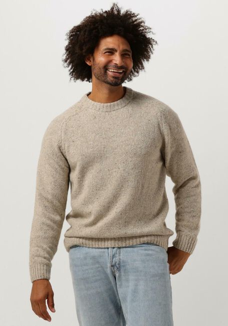 Sand WOODBIRD Pullover WBTAO RAGLAN KNIT - large