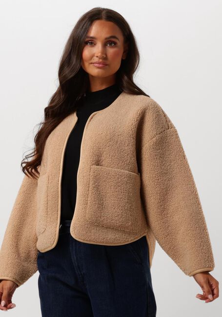 Beige KNIT-TED Teddy-Jacke TEDDIE - large