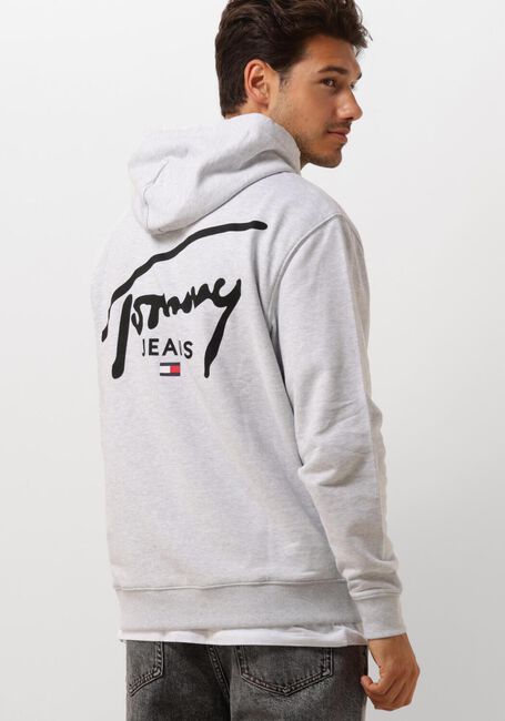 Hellgrau TOMMY JEANS Sweatshirt TJM REG ENTRY GRAPHIC HOODIE EXT - large