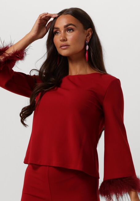 Rote ANA ALCAZAR Langarmshirts TOP 080861 - large