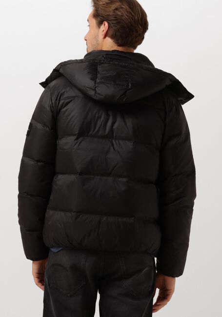 Schwarze CALVIN KLEIN Wattierte Jack ESSENTIALS DOWN JACKET - large