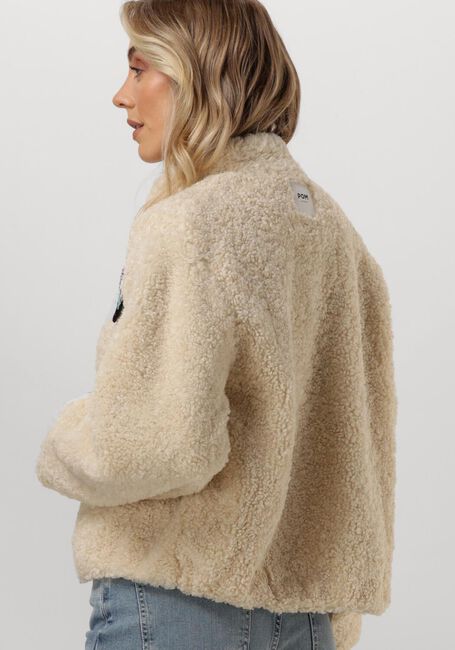 Beige POM AMSTERDAM Jack JACKET - TEDDY ECRU - large