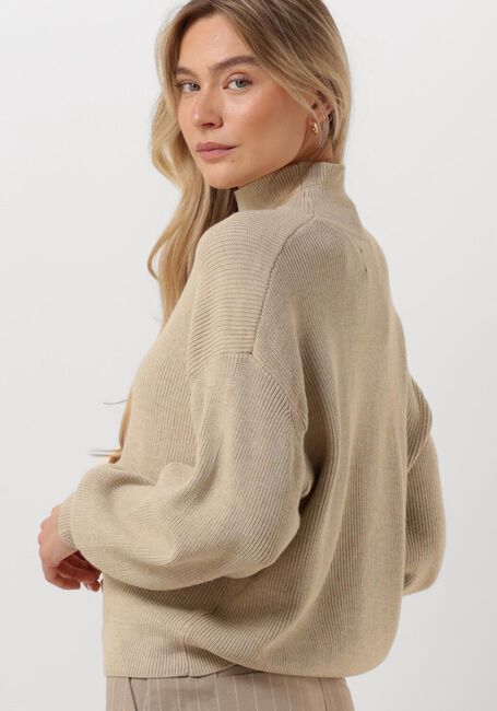 Beige MSCH COPENHAGEN Rollkragenpullover MSCHMAGNEA RACHELLE PULLOVER - large