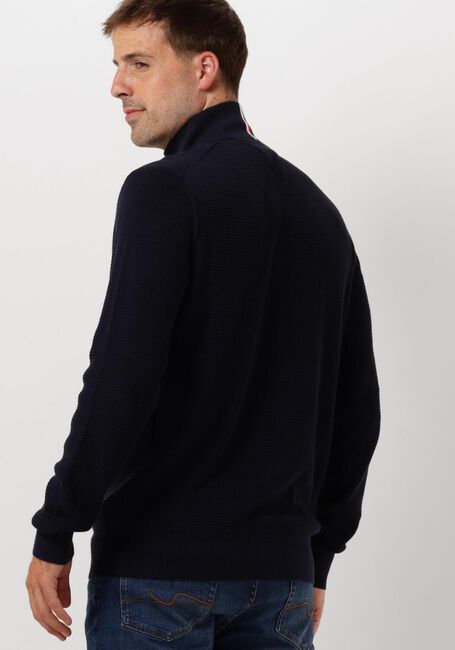 Blaue TOMMY HILFIGER Pullover REFINED STRUCTURE ZI - large