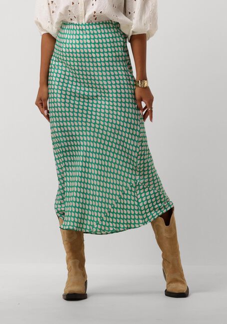 Grüne SISSEL EDELBO Midirock MADELLIN SKIRT - large