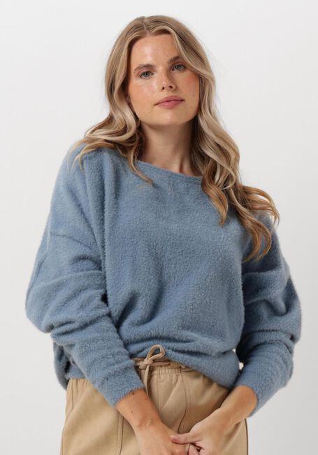 Blaue NUKUS Pullover MATILDE PULLOVER SOFT - large