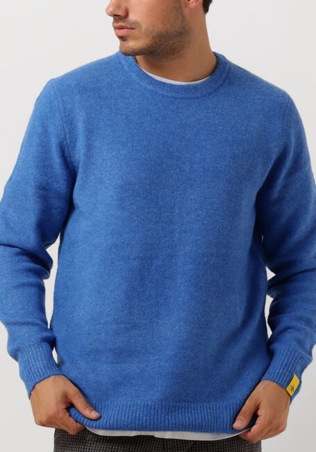 Blaue SCOTCH & SODA Pullover REGULAR FIT SOFTY-KNIT MELANGE PULL - large