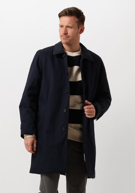 Dunkelblau SELECTED HOMME Parkas SLHJONES COTTON MAC COAT - large