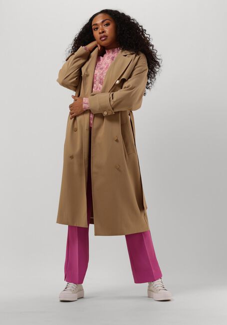 Braune SECOND FEMALE Trenchcoats SILVIA CLASSIC TRENCHCOAT - large
