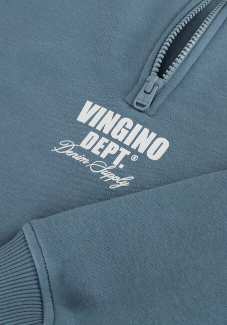 Blaue VINGINO Sweatshirt BASIC-HALF ZIP - large