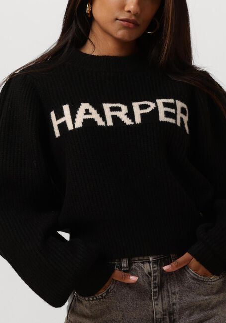 Schwarze HARPER & YVE Sweatshirt LYSANNE-JU - large