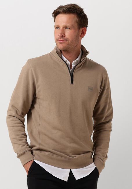 Taupe BOSS Sweatshirt ZETRUST - large