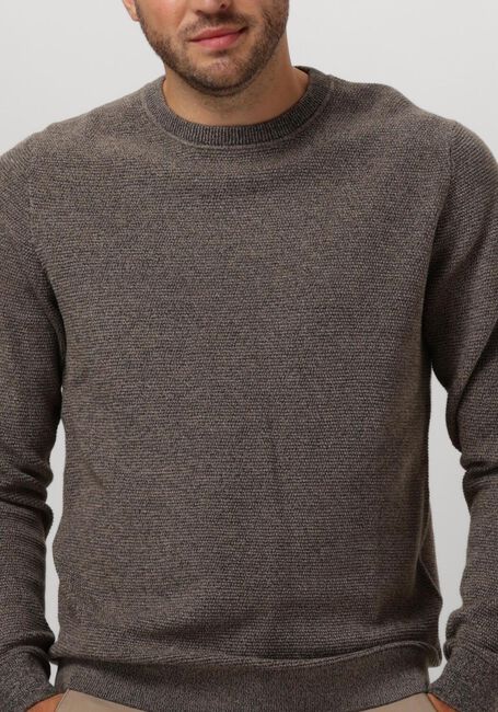 Anthrazit SELECTED HOMME Pullover SLHROSS LS KNIT STRUCTURE CREW NECK - large