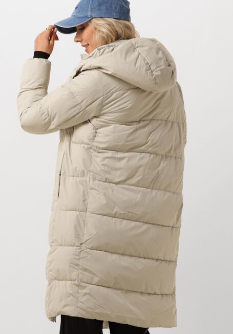 Beige CALVIN KLEIN Wattierte Jack MONOLOGO NON DOWN LONG PUFFER - large