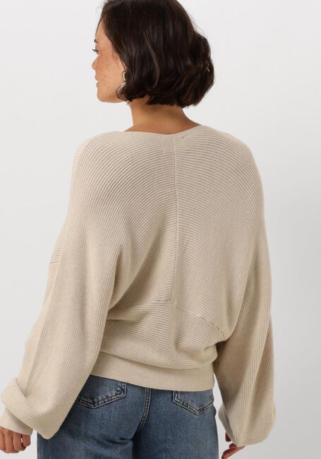 Beige MSCH COPENHAGEN Pullover MSCHZINELLE RACHELLE WRAP PULLOVER - large