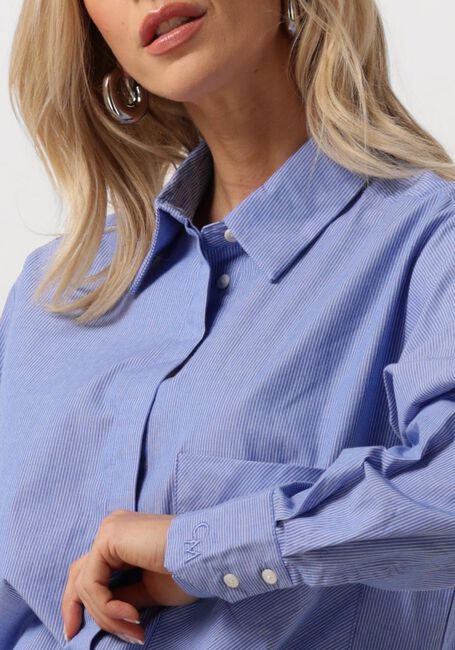 Hellblau COPENHAGEN MUSE Bluse CMPOPLI-SHIRT - large