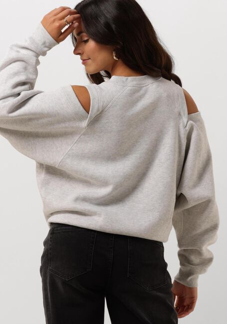 Graue CATWALK JUNKIE Sweatshirt RELAXED OPEN SHOULDER SWEATER - large