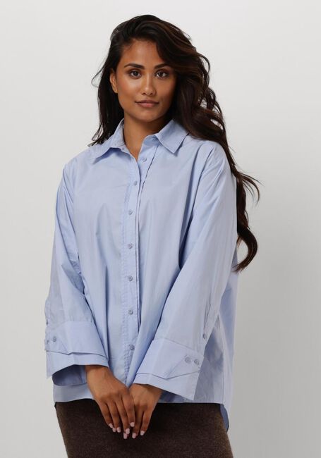 Hellblau NEO NOIR Bluse HESTHER POPLIN SHIRT - large