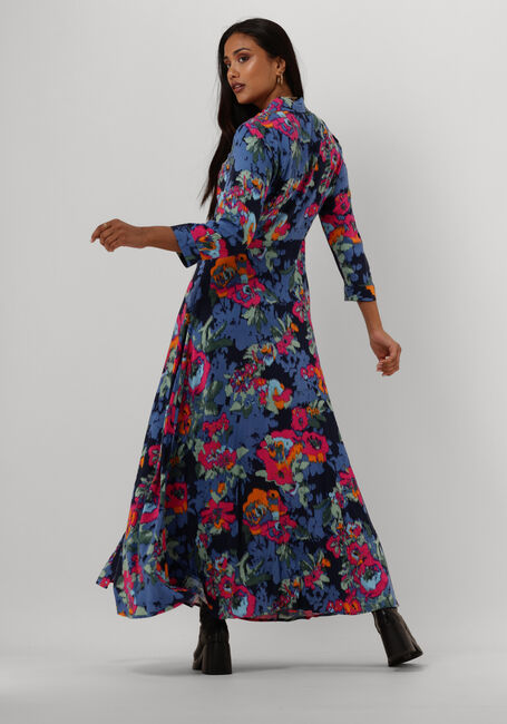 Blaue Maxikleid DRESS | Y.A.S. LONG Omoda SHIRT YASSAVANNA