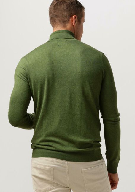 Grüne SCOTCH & SODA Rollkragenpullover REGULAR FIT ESSENTIALS TURTLE IN ECO VERO - large