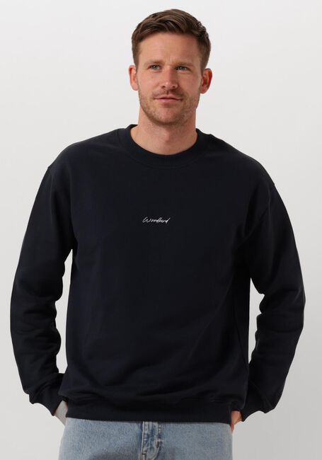 Dunkelblau WOODBIRD Sweatshirt WBCANE NOODLE CREW - large