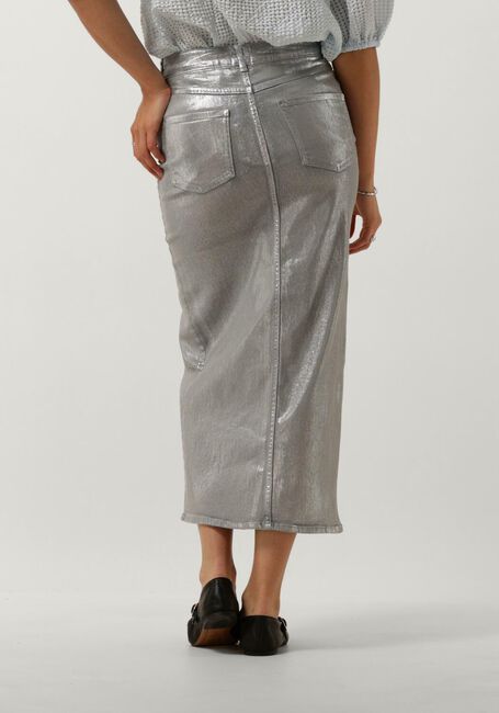 Silberne SECOND FEMALE Midirock ASPECT SKIRT - large