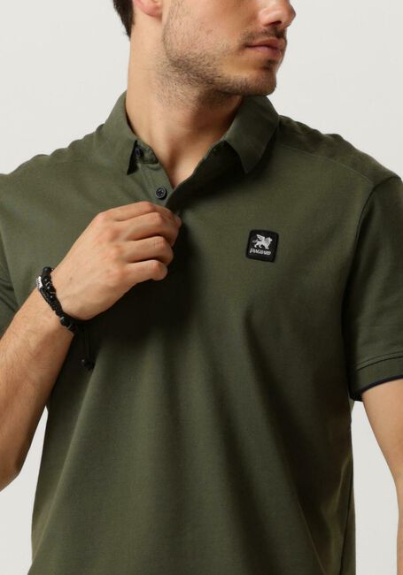 Grüne VANGUARD Polo-Shirt SHORT SLEEVE POLO PIQUE - large