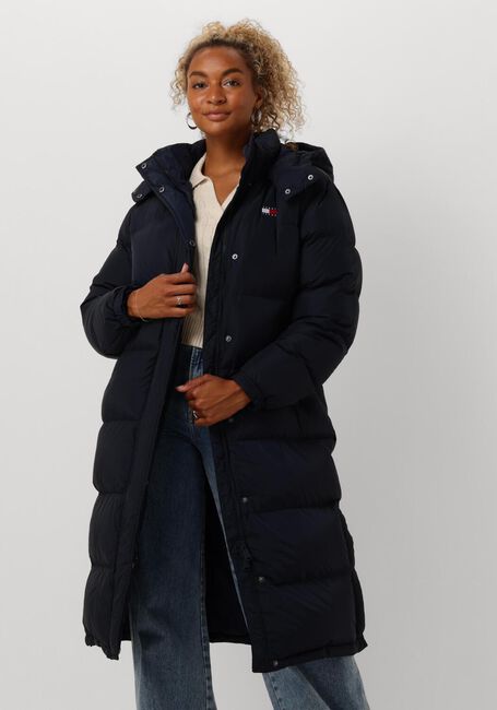 Blaue TOMMY JEANS Wattierte Jack TJW ALASKA LONG PUFFER - large