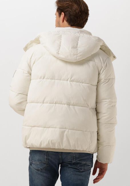 Weiße CALVIN KLEIN Wattierte Jack ESSENTIALS NON DOWN JACKET - large