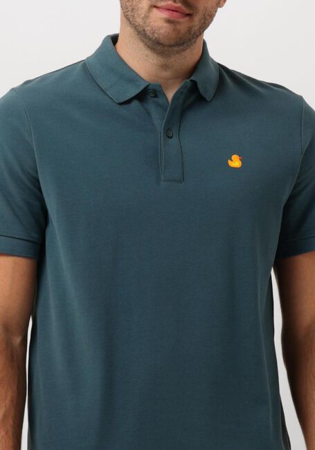 Blaue STRØM Clothing Polo-Shirt POLO - large