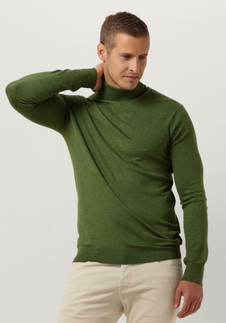 Grüne SCOTCH & SODA Rollkragenpullover REGULAR FIT ESSENTIALS TURTLE IN ECO VERO - large