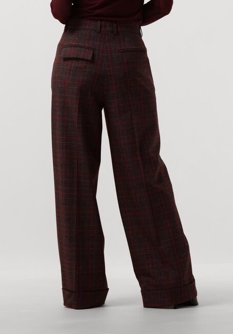 Rote VANILIA Weite Hose REGULAR CHECKERED PANTS - large