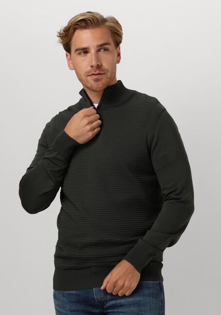 Dunkelgrün GENTI Pullover K1146-3260 - large