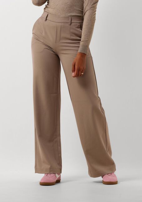 Taupe OBJECT Hose OBJLISA WIDE PANT - large