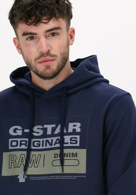 Dunkelblau G-STAR RAW Sweatshirt ORIGINALS HDD SW - large