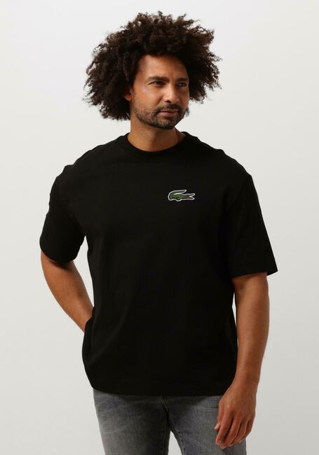 Schwarze LACOSTE T-shirt TH0062 - large