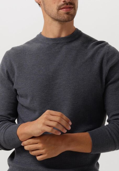 Blaue PROFUOMO Pullover PULLOVER CREW NECK - large