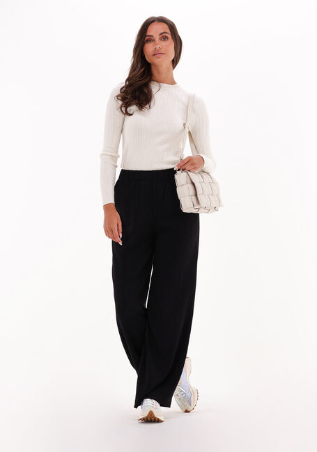 Schwarze SELECTED FEMME Weite Hose TINNI-RELAXED MW WIDE PANT B - large