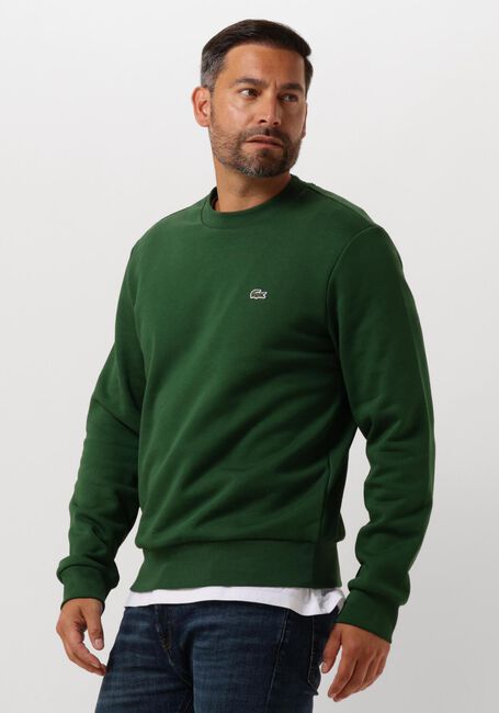 Grüne LACOSTE Pullover 1HS1 MEN SWEATSHIRT - large