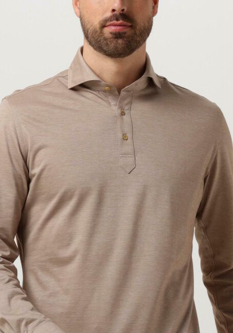 Beige PROFUOMO Polo-Shirt SHIRT POLO CAMICHE SC SF - large