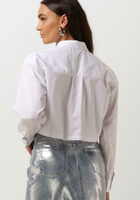 Weiße CO'COUTURE Bluse COTTON CRISP CROPPED SHIRT - large