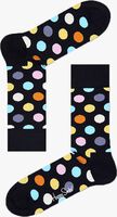 Schwarze HAPPY SOCKS Socken BIG DOT - medium