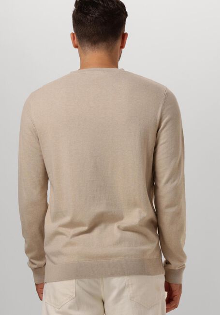 Beige SELECTED HOMME Pullover SLHBERG CREW NECK NOOS - large