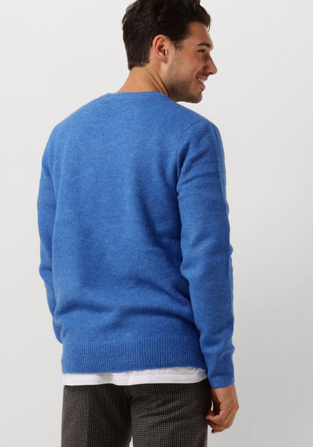 Blaue SCOTCH & SODA Pullover REGULAR FIT SOFTY-KNIT MELANGE PULL - large